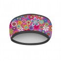 Fascia Testa SOFT THERMAL Fantasia - Flowers - TG BAMBINO - FINE SERIE