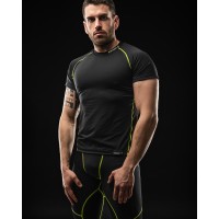 Maglia Tecnica CARBON HOLE con Carbonio e Polipropilene - Manica corta