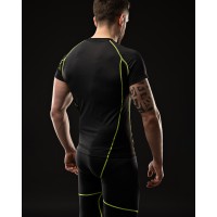 Maglia Tecnica CARBON HOLE con Carbonio e Polipropilene - Manica corta