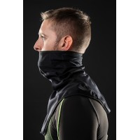 Scaldacollo a Mantellina Antivento con inserti in Rete