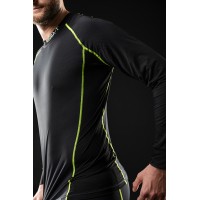 Maglia Tecnica CARBON HOLE con Carbonio e Polipropilene - Manica lunga