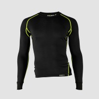 Maglia Tecnica CARBON HOLE con Carbonio e Polipropilene - Manica lunga