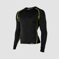 Maglia Tecnica CARBON HOLE con Carbonio e Polipropilene - Manica lunga