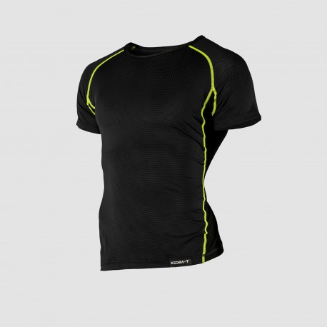 Maglia Tecnica CARBON HOLE con Carbonio e Polipropilene - Manica corta