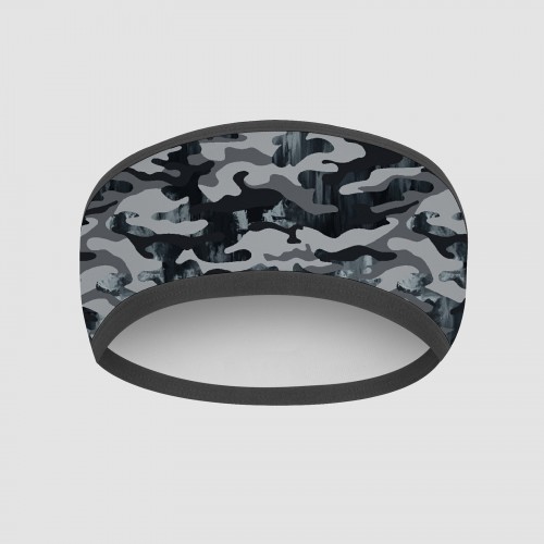 Fascia Testa Fantasia - Grey Camo