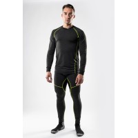 Maglia Tecnica CARBON HOLE con Carbonio e Polipropilene - Manica lunga