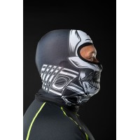 Sottocasco in Microfibra Teschi & Facce - Moustache Skull