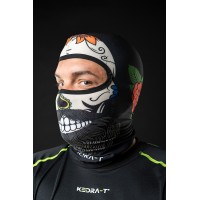 Sottocasco in Microfibra Teschi & Facce - Bearded Skull - FINE SERIE