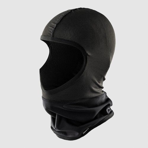 Sottocasco GRAPHENE SHIELD con inserti Antivento - Aperto sul viso