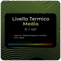 Sottocasco MID THERMAL in Micro-Pile - Rosso