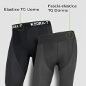 Sottopantaloni Tecnici Termici EXTREME con inserti Antivento